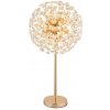 GLOBO 64135T KATRINA stolná lampa V650mm 8xG9 3,5W/350lm 3000K zlatá