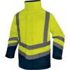 Delta Plus OPTIMUM3 Reflexná zimná parka 5v1 žltá/tmavomodrá 3XL