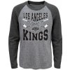 Outerstuff Detské Tričko Los Angeles Kings Cross Stick Ls Triblend Raglan Veľkosť: Detské L (11 - 12 rokov)