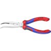Knipex 26 25 200 pre elektroniku a jemnú mechaniku ploché ihlové kliešte 40 ° zahnuté 200 mm; 26 25 200