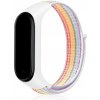MojRemienok.sk Nylónový náhradný náramok na suchý zips pre Mi Band 7 Farba: dúhová