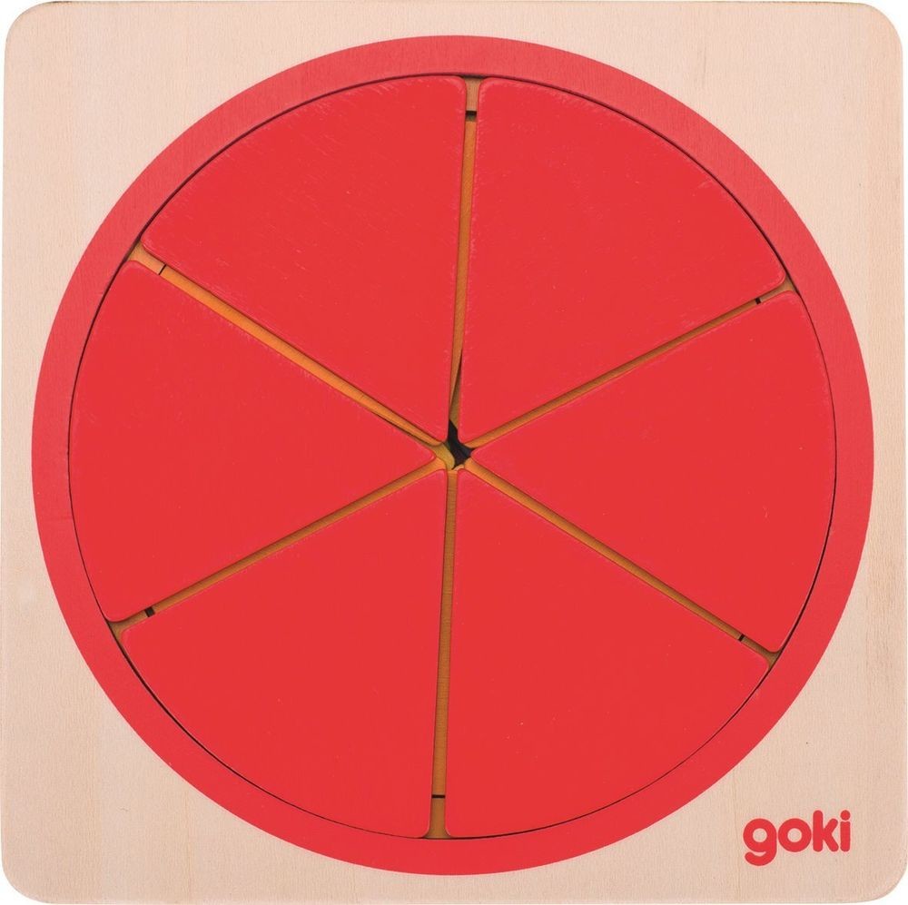 Goki puzzle kruh zlomky od 6,99 € - Heureka.sk