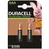 Duracell - rechargeable battery hr03 aaa 900mah 2 kusy