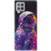 Odolné silikónové puzdro iSaprio - Neon Astronaut - Samsung Galaxy A42