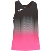 Joma Dres ELITE VII T-SHIRT BLACK-F. PINK-WHITE SLEEVELESS Veľkosť: 4XS/3XS