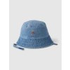 GAP Baby džínsový klobúk Modrá 6-12M Modrá Modrá