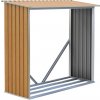 G21 Prístrešok na drevo WOH 181 - 242 x 75 cm hnedý | cena za ks