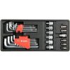 YATO - Náradie v systémovej vložke imbus, torx, bity 31ks YT-55451