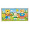 Woody Puzzle Medvedia rodinka šatník