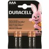 Batéria, mikro AAA, 4ks, DURACELL 