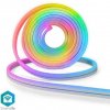 Nedis WIFILN51CRGB SmartLife Full Color LED StripWi-Fi | Více barev | 5000 mm | IP65 |