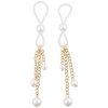 SEX AND MISCHIEF PEARL NIPPLE TIES