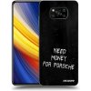 Picasee silikónový čierny obal pre Xiaomi Poco X3 Pro - Black Fuel