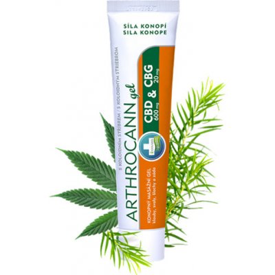 Annabis Arthrocann gél na kĺby, svaly, šľachy CBD+CBG 75 ml