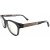 GUNNAR kancelářske/herní brýle TIOGA GRAY CRYSTAL/WALNUT čirá skla-PRO MINERAL BLF 35 GUNNAR focus (TIO-06633)