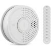 SHD by oneConcept Detektor dymu DOF39, plast, výstražný signál: 85 dB, 9V na batérie (DOF39-12er)