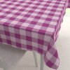 Biante Bavlnený obdĺžnikový obrus Olivia OL-021 Fialová kocka veľká 100x140 cm