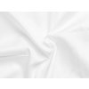 Bílé saténové prostěradlo plachta bez gumy