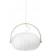 | Halo Design 746347 - Závesné svietidlo s lankom DC 1xE27/40W/230V pr. 40 cm biela/dub | 746347