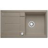 Blanco Metra 5 - Silgranitový drez, 86x50 cm, s ovládaním odtoku, tartufo 517348