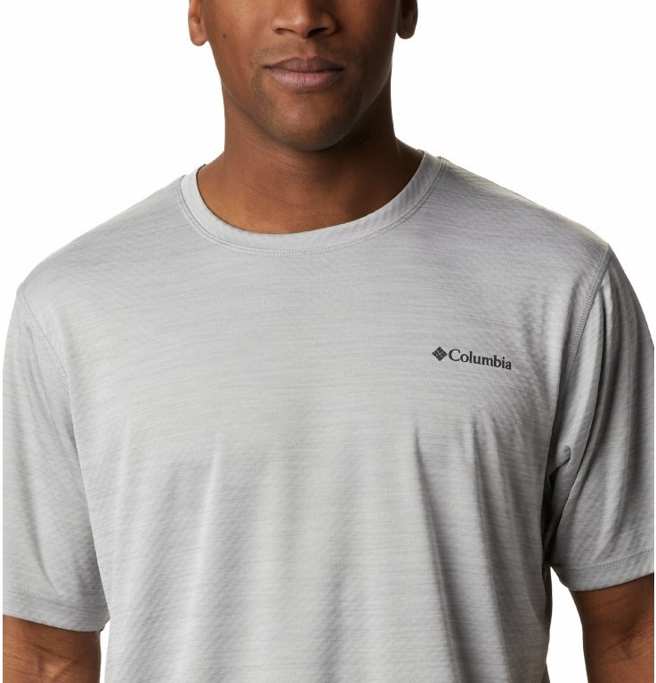 Columbia pánske tričko Zero Rules short sleeve Shirt grey heather