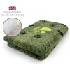 DRYBED Premium Vet Bed Big Paw limetkovozelený 100 x 75 cm