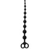 Silikónové guličky - Black Mont Beads 30 x 2,4 cm - gb28183