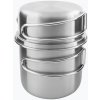 Súprava cestovného riadu Tatonka Handle Mug 500 ml steel