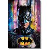 Batman obraz pop-art farebný