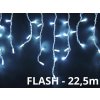 VIXEN Premium Vianocny zaves - 22,5m, studená biela - FLASH efekt, profi vianocne osvetlenie