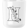 RIG-TIG Plastový pohár MOOMIN ABC 200 ml, písmeno H, biela