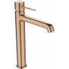 Laveo Pola, vysoká umývadlová batéria h-297, ružové zlato, LAV-BAP_82ND
