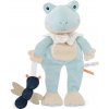 Doudou et Compagnie Paris Doudou Dárková sada - plyšová hračka žabka s vážkou 27 cm