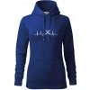 Pozemný hokej ekg - hokejky - Mikina dámská Cape s kapucí - S ( Kráľovská modrá )