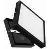 Stropné Svietidlo štvorcový Smartled 20 x 3 cm čierny