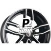DIEWE WHEELS ALITO NERO S MACHINED - Schwarz Glanz Frontpoliert 9.00 x 20 ET 25.00 5x112