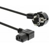 PREMIUMCORD Kabel napájecí 230V 2m úhlový 90st (kpsp2-90)