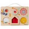 Activity board Lilliputiens Dřevěný panel s aktivitami - dobrodružství na farmě (83508)