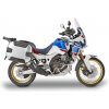 GIVI TRK35N kufor Trekker čierny so strieborným hliníkovým vekom (Monokey), objem 35 litrov