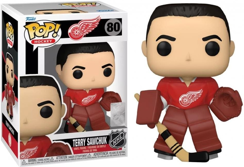 Funko Pop NHL Legends Terry Sawchuk Red Wings
