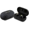 Guess True Wireless 4G PU Metal Logo BT5.3 Stereo Earphones Black