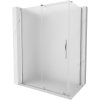 Mexen Velar, sprchový kút s posuvnými dverami 150 x 90 cm, 8mm sklo námraza, chrómová, 871-150-090-31-01