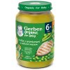 Gerber Organic hrášok so zemiakmi a kuracím mäsom 190 g
