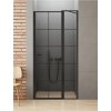 New Trendy D-0293A-WK NEW SOLEO BLACK jednokrídlové sprchové dvere 90 cm, pravé 90 x 195 cm čierna