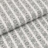 Bavlnené plátno P0769 biele, šedý folklórny motív, š.140
