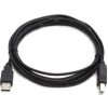 Logo kábel 2.0 USB A samec - USB B samec. 3m čierny