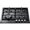 Whirlpool AKT 6465/NB Black Built-in 60 cm Gas 4 zone(s)
