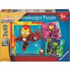 Puzzle Iron Man a jeho úžasní přátelé 3x49 dílků (Puzzle)
