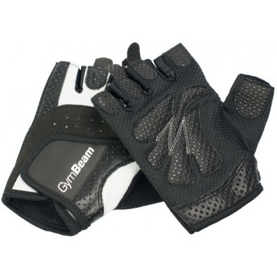GymBeam Fitness Dámske rukavice Bella - čierna - biela - L