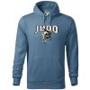 Judo v boji - Mikina pánska Cape s kapucňou - 2XL ( Denim )